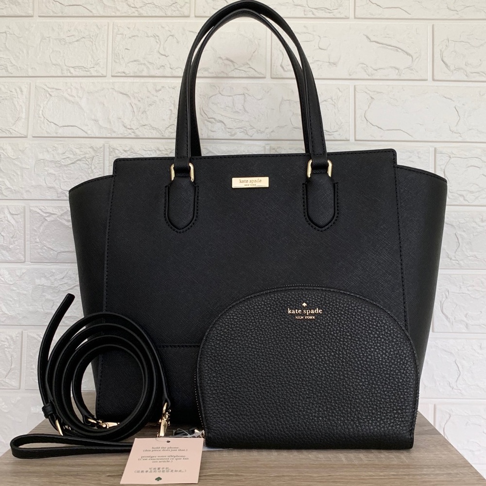 Kate Spade Hadley Laurel Way Bag w/ Wallet